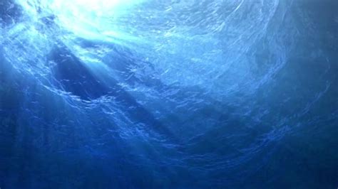 Looping Animation Of Ocean Waves From Underwater — Stock Video