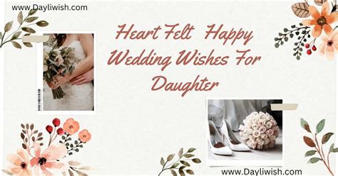 Oct 2023 Happy Wedding Wishes For Daughter