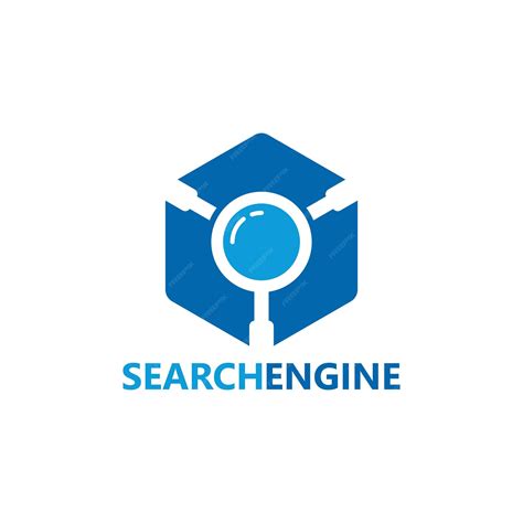 Premium Vector Search Engine Logo Template Design