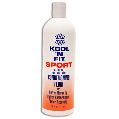 Kool N Fit Sports Muscle Conditioning Spray Formula 16 Oz Refill