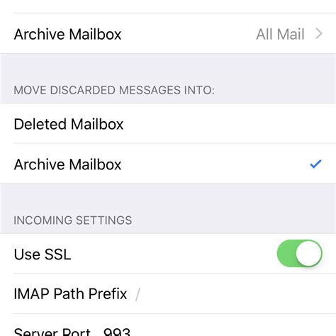 What Do The Iphone Email Settings Do