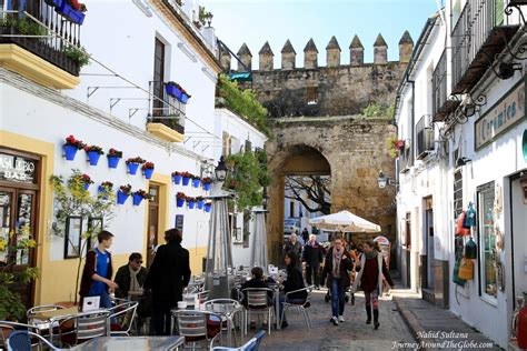 Old City Wall And Almodovar Gate In The Old Town Of Cordoba Spain