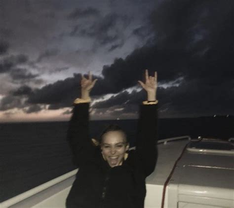 Lily Rose Depp Boat Party Acs In 2022 Lily Rose Melody Depp Lily