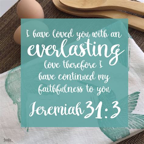 Jeremiah 313 Everlasting Love Faith Love You
