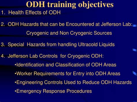 PPT Oxygen Deficiency Hazards ODH SAF 103 Patty Hunt PowerPoint