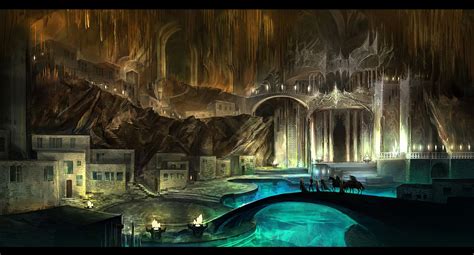 Underground city by anndr.deviantart.com on @deviantART Fantasy City