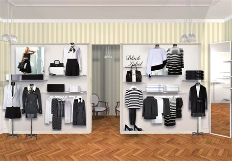 Visual Merchandising Wall Design For Clothing Brand Visual
