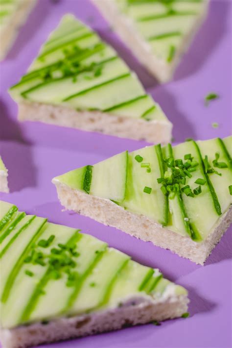 Cucumber Finger Sandwich Recipe Kiyafries