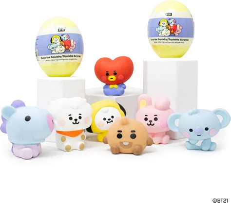 Buy Hamee Line Friends Bt21 Collectible Character Keychain Squishy