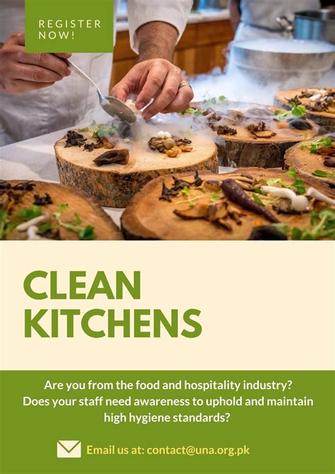 Clean Kitchens Poster Unap