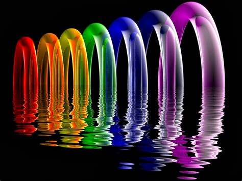 3d Rainbow Rings And Pony Hd Wallpaper Hd Wallpapers Blog