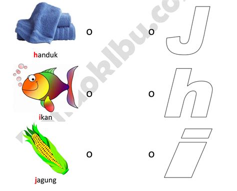 Download Buku Materi Alfabet Nama Benda H N Untuk Anak Tk Kumpulan