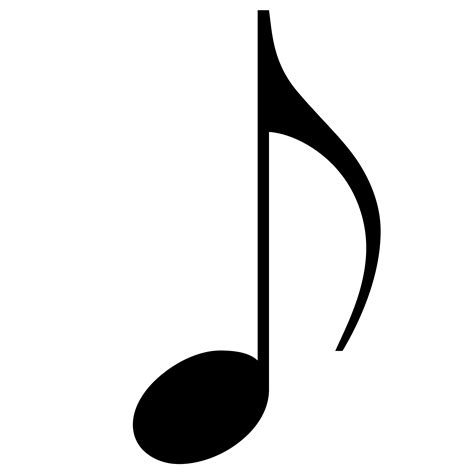 Black Musical Note Free Image Download