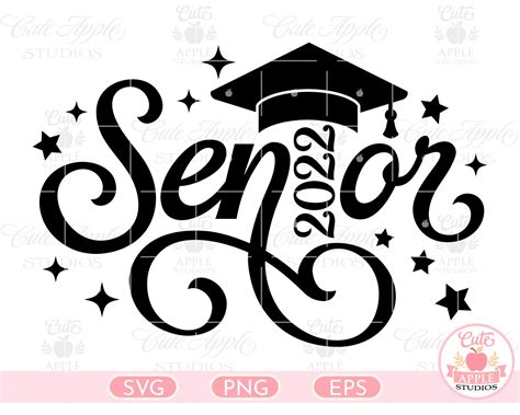 Senior 2022 Svg Png Senior Svg Class Of 2022 Svg Graduation Etsy