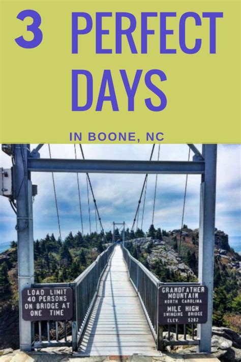 Your Getaway Guide 3 Perfect Days In Boone Nc North Carolina