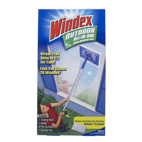 Windex Outdoor All In One Glass Cleaning Tool Kit 6 Pack 70117 The Home Depot