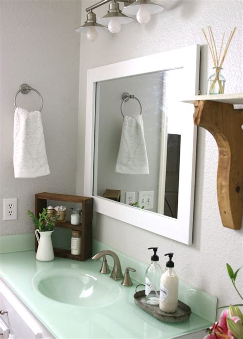 Make Your Own Bathroom Mirror Frame Bathroom Guide By Jetstwit