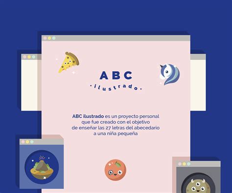 Abc Ilustrado Abecedario On Behance