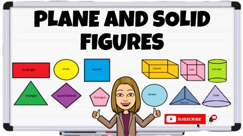 Plane And Solid Figures Math Teacher Lee Yt Youtube
