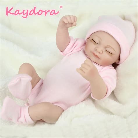 Kaydora 10 Inch 25cm Hot Sale Mini Reborn Bebe Dolls Handmade Adorable
