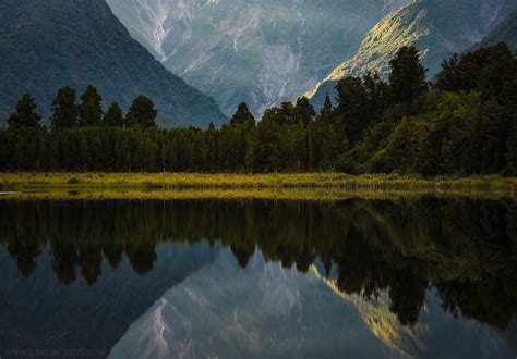 X Marks The Spot Lake Matheson Fox Glacier