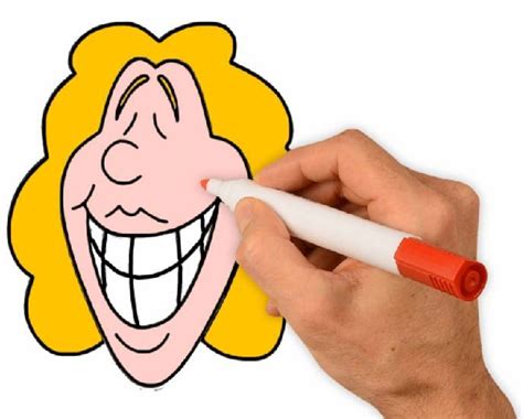 How To Draw A Smiling Face How To Draw Happy Face Drawing For Kids