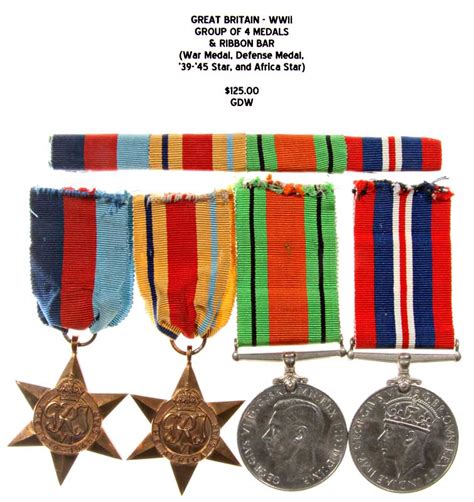 British Commonwealth Medals Of The World Guns And Treasures
