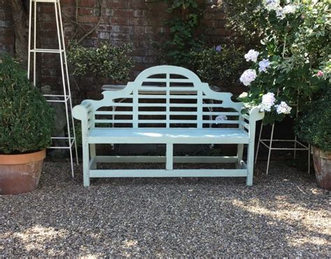 Painted Garden Bench Phoenix Antiques