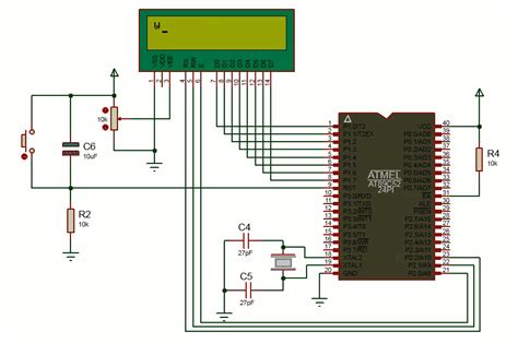 Program Code For Interfacing At89s52 With Lcd Ee Diary