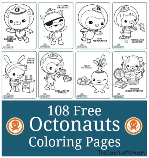 Octonauts Coloring Pages Free Printable Octonauts Coloring Pages Porn