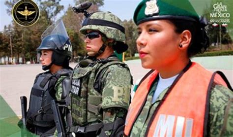 El Ejército Mexicano Quiere Tener A 10 Mil Mujeres En La Policía