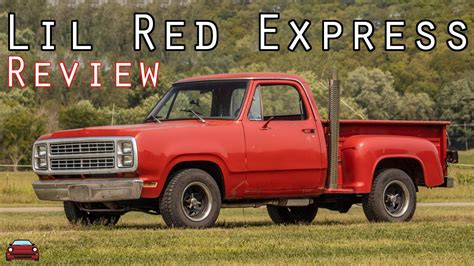 1979 Dodge Lil Red Express Truck Review The First Sport Truck Youtube