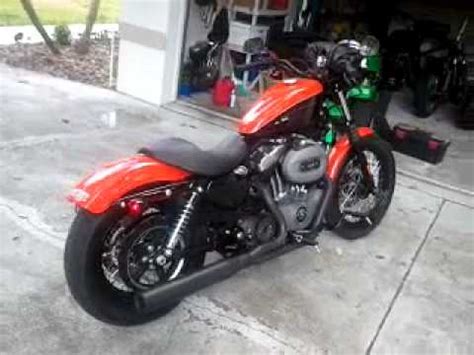 The header pipes, the header pipe chrome covers, and the muffler bodies. Vance & Hines Blackout 2 into 1 Nightster - YouTube