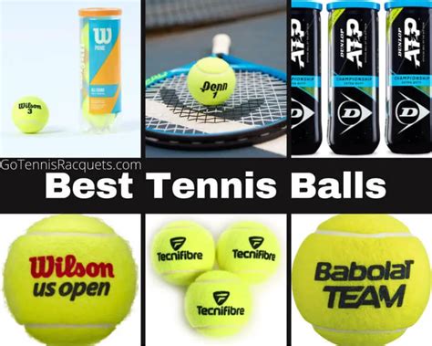 Best Tennis Balls Play With Best Tennis Ball Brands