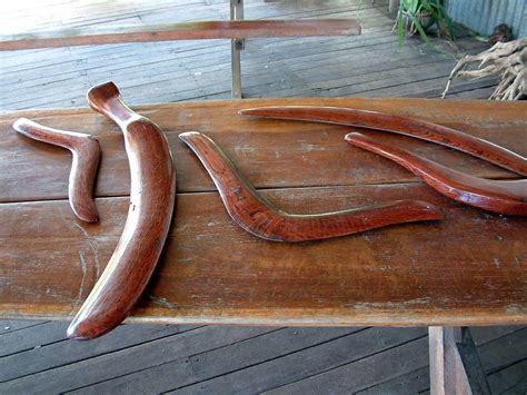 Aboriginal Australians Used Bladed Boomerangs As Weapons Designed To
