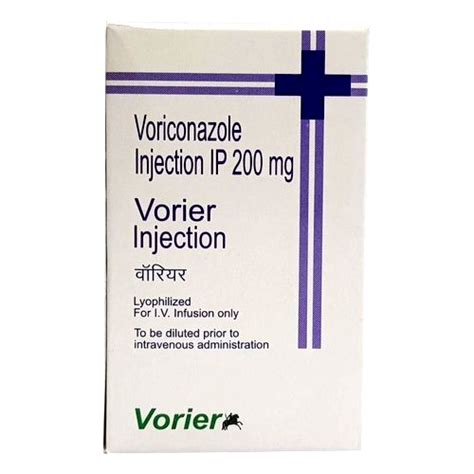 Voriconazole 200mg Injectionvorier Injection 200 Mg Zydus