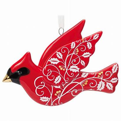 Cardinal Christmas Ornaments Hallmark Ornament Keepsake Scroll