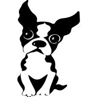 draw boston terrier cartoon - Google Search | Boston terrier illustration, Boston terrier dog ...