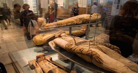 Exhibition Of Real Mummies On Display At The Leonardo