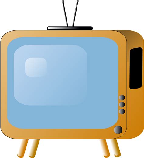 Old Styled Tv Set Svg Clipart Best Clipart Best