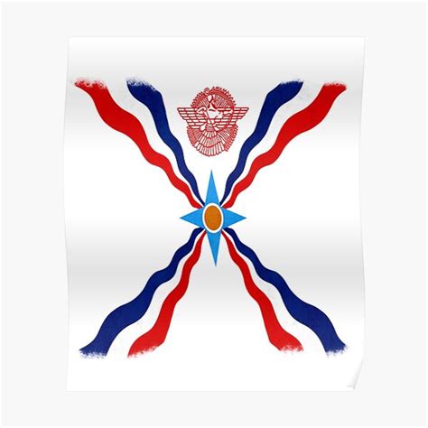 Assyrian Flag Assyria Empire Ator Logo Poster For Sale By Tritroc