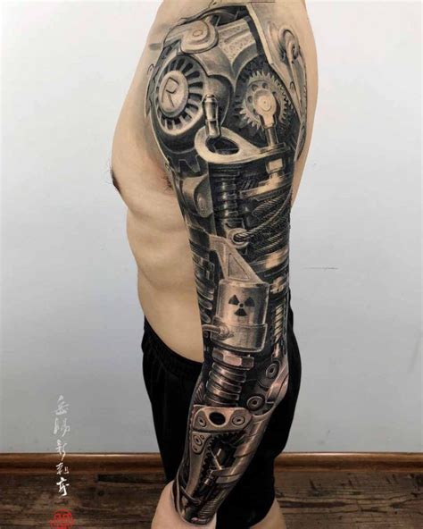 Mechanical Tattoo Sleeve Best Tattoo Ideas Gallery En 2021 Tatuaje