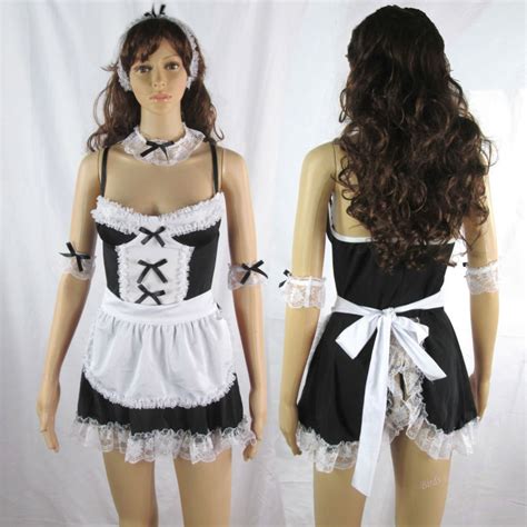Buy Womens Ladies Sexy French Maid Adult Party