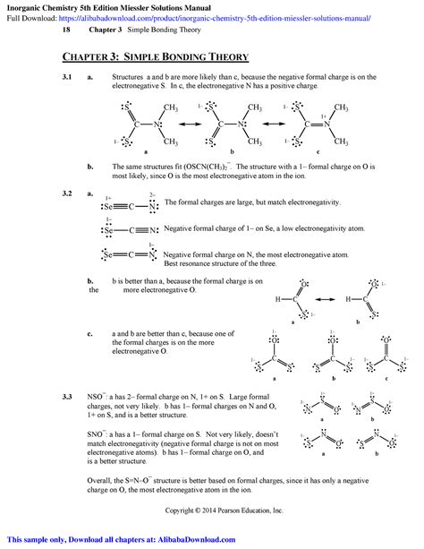 Ch3 Inorganic Chemistry 5th Edition Miessler Solutions Manual 18