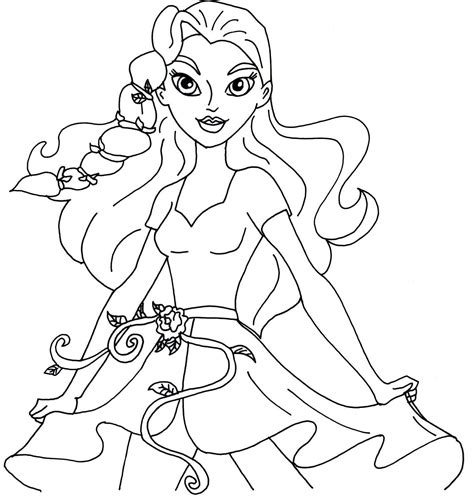 Dc Superhero Girls Coloring Pages Best Coloring Pages For Kids