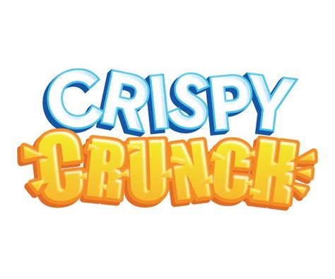 Crispy Crunch Fmcg Unfinished On Behance Crispy Logo Samples Crunch