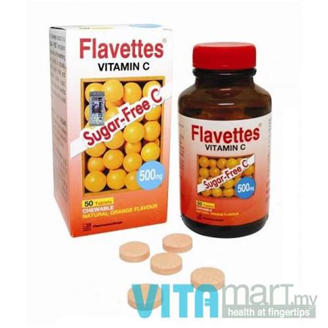 100 to 300mg daily for curative purposes, or 30mg daily for protective treatment. Flavettes Vitamin C Sugar-Free C 500 (end 4/16/2018 1:15 PM)