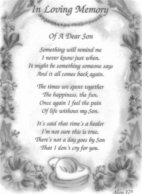 Missing My Son Poems Missing My Son Son Poems Son Quotes