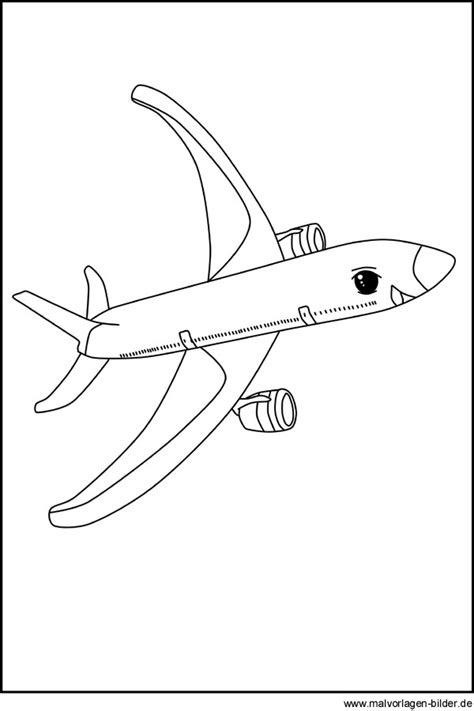 Bastelbogen flugzeuge zum ausschneiden il18 : Flugzeug - Kostenlose Ausmalbilder zum Ausdrucken und Ausmalen