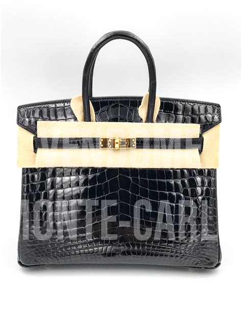 Save hermes birkin 25 to get email alerts and updates on your ebay feed.+ hermes birkin 40 hand bag beige veau greine couchevel vintage ⬜b 25c ak38373e. Hermes Birkin 25 Black Shiny Niloticus Gold Hardware - Vendome Monte Carlo
